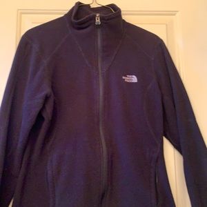 Women’s northface black fleece jacket